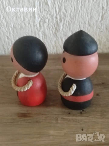 Дървени фигурки/фигури/играчки от соца , ретро Нови, снимка 4 - Колекции - 53807552