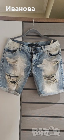Дънкови панталони , снимка 3 - Къси панталони и бермуди - 51158189