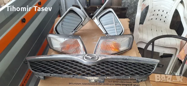 Mazda 626 на части огледала, предни мигачи и решетка