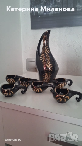 Черна керамика, снимка 5 - Сервизи - 53799925