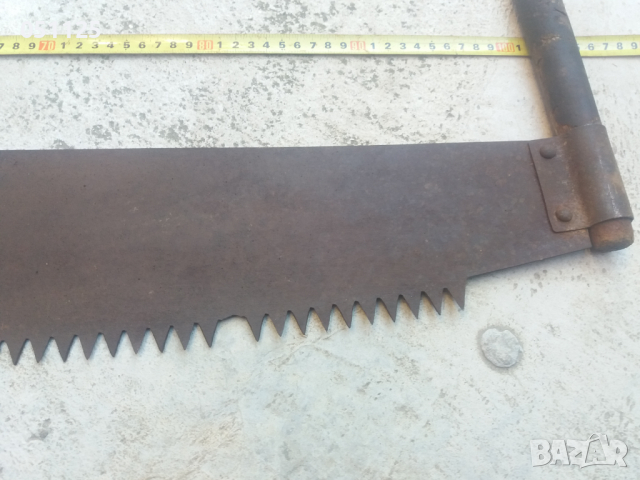 масивна стоманизирана бичкия за рязане на дънери , снимка 5 - Антикварни и старинни предмети - 36222952