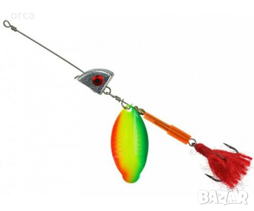 🎣 Блесна за риболов на щука FORMAX PIKE – тройка VMC, за тролинг и спининг, снимка 3 - Такъми - 25416099