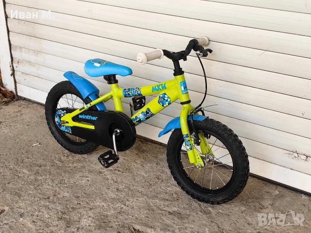 Детски алуминиев велосипед 14 цола Genesis , снимка 2 - Велосипеди - 53873864