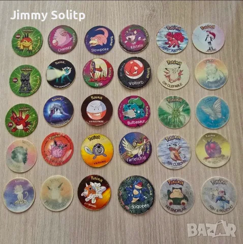 Лот 60 тазо Beyblade, Pokemon & Digimon (2000s), снимка 3 - Други ценни предмети - 55748928