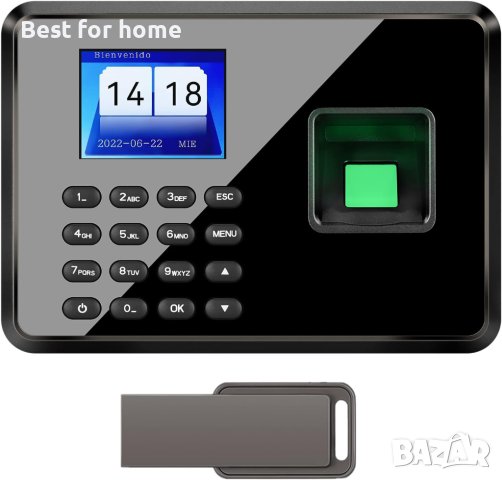 Ситема за отчитане на работното време с пръстов отпечатък Diseleri модел A2, снимка 2 - Друго търговско оборудване - 41749130