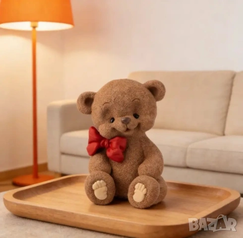 Мече с панделка (7), снимка 5 - Форми - 53493496