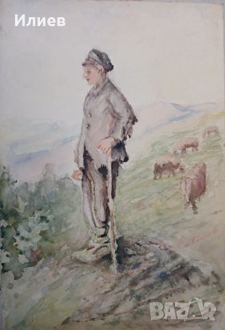 Стара картина Стайко Костов 