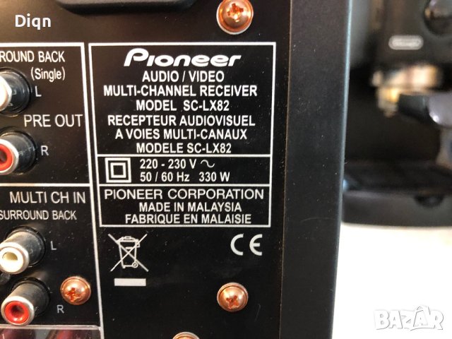 Pioneer SC-LX82, снимка 13 - Ресийвъри, усилватели, смесителни пултове - 41438042