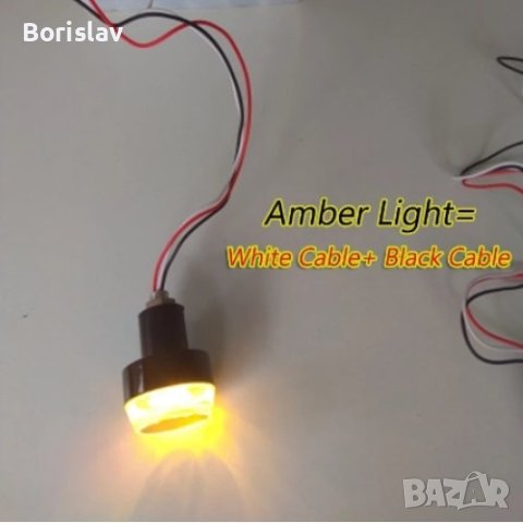 LED мигач за колело, велосипед, мотор, комплект 2 броя, снимка 4 - Аксесоари и консумативи - 41898907