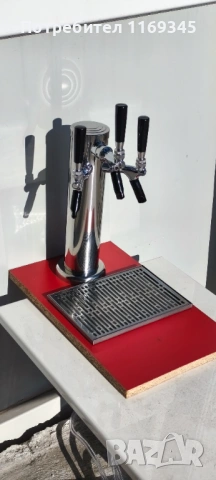 Колона за наливно вино с три крана 