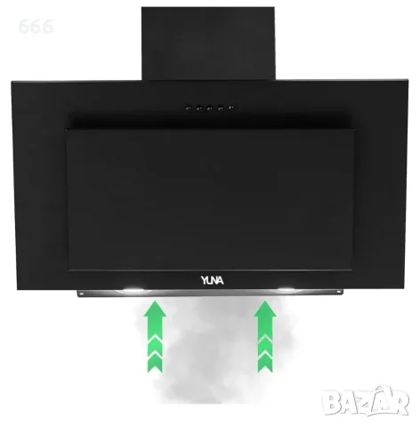 Абсорбатор 60 см YUNA SIVA 1360Y, снимка 7 - Абсорбатори - 56172871