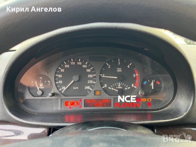 Километраж за BMW E46 320D 330D (дизел,ръчка)