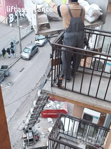 Качване и сваляне на строителни материали и строителни отпадъци с Автовишка-Хаспел под наем.СОФИЯ, снимка 3 - Кърти, чисти, извозва - 55751787