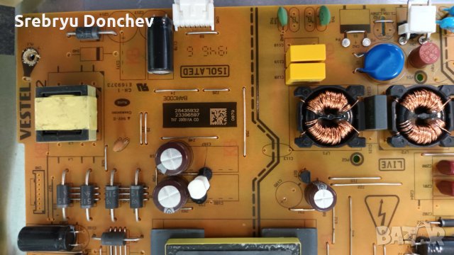 Hitachi 43HAK6150 със счупен дисплей-захранване 17IPS72/Main Board 17MB170/T-con HV430QUBH10, снимка 6 - Части и Платки - 34600651