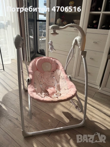 Електрическа люлка-шезлонг , снимка 2 - Детски люлки - 53068028