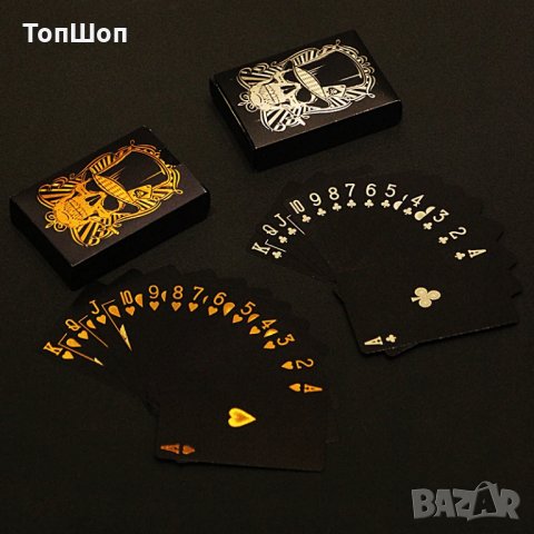 Карти за игра с черепи, снимка 2 - Карти за игра - 35816697