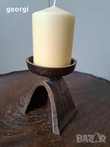 масивен марков бронзов свещник    19/1