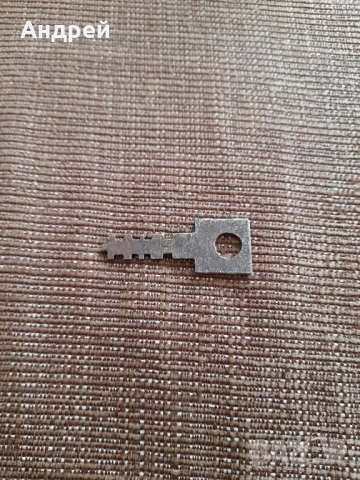 Стар метален ключ #24, снимка 3 - Колекции - 52630300