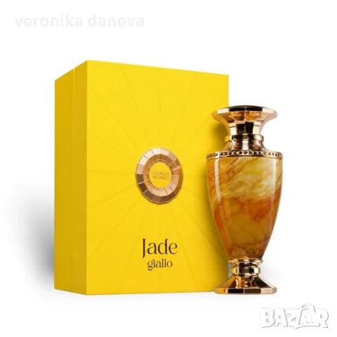 Jade Giallo Extrait de Parfum 100 мл – Луксозен арабски парфюм за него и нея със свеж дървесен арома, снимка 4 - Унисекс парфюми - 55822973