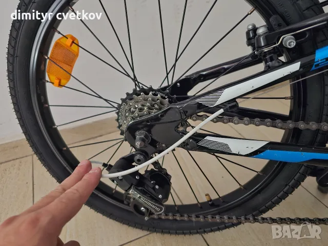 Детски велосипед DRAG Hardy 20” – Shimano, амортисьор + 2 гуми бонус, снимка 5 - Велосипеди - 56337529