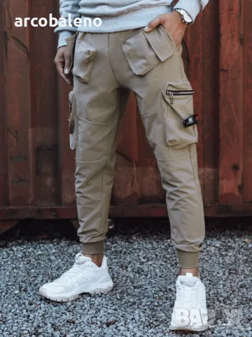 Мъжки карго панталон, 3цвята , снимка 6 - Панталони - 47722228