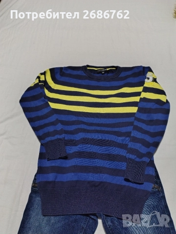 Детски комплект от дънки размер 134 и пуловер 140 см, снимка 3 - Детски комплекти - 52012093