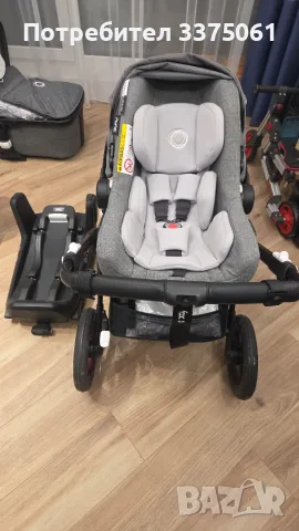 Комплект бебешка количка Bugaboo Fox 3 + Детско столче за кола, кошара и аксесоари, снимка 4 - Детски колички - 55890100