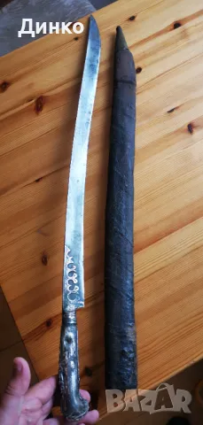 Османски ятаган  19век., снимка 12 - Антикварни и старинни предмети - 50337161