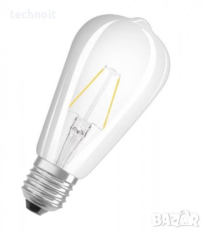 ST EDISON 25 2,5W 230V 827 E27 OSRAM, снимка 1 - Лед осветление - 40230657