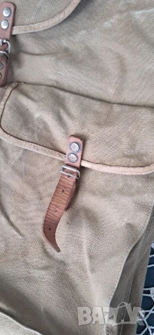 Стара туристическа раница , снимка 3 - Антикварни и старинни предмети - 50503446