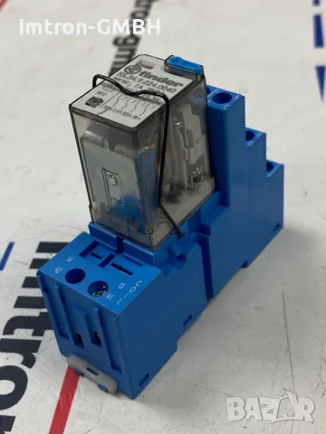 Реле FINDER 55.34.9.024.0040 General Purpose Relay, 55 Series, Power, 4PDT, 24 VDC, 7 A