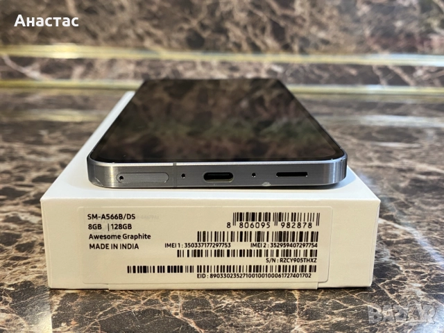 Samsung Galaxy A56 5G 128GB Awesome Graphite, снимка 4 - Samsung - 52915101
