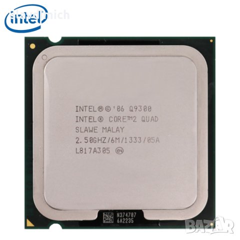 Процесор за компютър Intel Core 2 Quad Q9300 2.50ghz/6M/1333