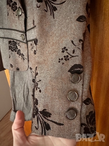 Кафяв вълнен костюм, снимка 5 - Костюми - 52095989