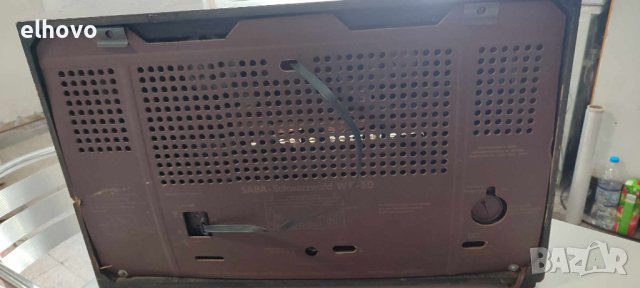 Старо лампово радио Saba W5-3D, снимка 6 - Радиокасетофони, транзистори - 44400585