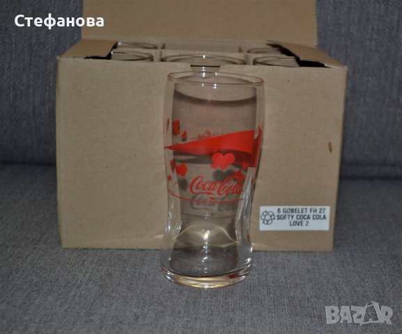 6  бр лимитирана серия чаши Кока Кола Coca Cola 300мл