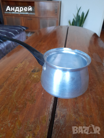 Старо алуминиево джезве #2, снимка 3 - Други ценни предмети - 44826416