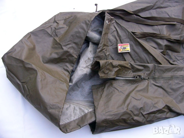 НОВ Оригинален Швейцарски Военен КАЛЪФ 220 x 80/60 см тип Бивак Сак с Kачулка за Спален Чувал БАРТЕР, снимка 2 - Къмпинг мебели - 52426782