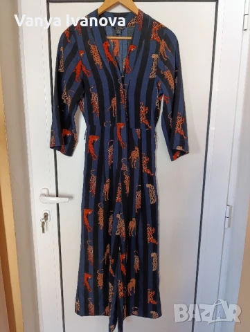 Monki жесток гащеризон с принт тигри, снимка 2 - Гащеризони - 51088030