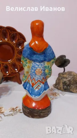 Порцеланова винтидж китайска фигура. Перфектно състояние., снимка 7 - Колекции - 47898064