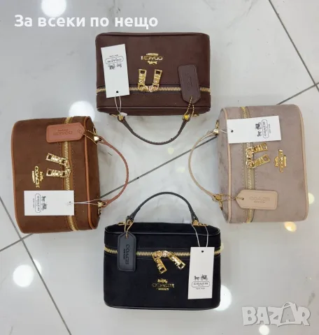 Coach Дамска Чанта Тип Куфар С Къса И Дълга Дръжка - Различни Цветове Код E152, снимка 2 - Чанти - 55840579