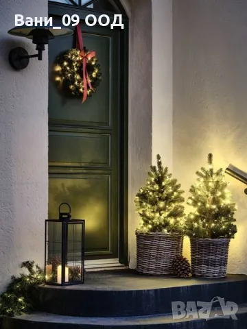 Красив коледен венец , снимка 3 - Декорация за дома - 47664600