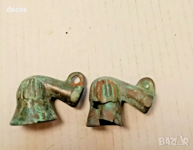 Две бронзови лули за пушене–Османска империя, XVIII–XIX век, снимка 3 - Антикварни и старинни предмети - 51462632