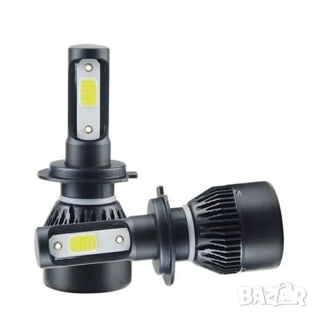 LED крушки R9 за фарове халогени H1 H3 H4 H7 H11 HB3 HB4, снимка 6 - Аксесоари и консумативи - 48687143