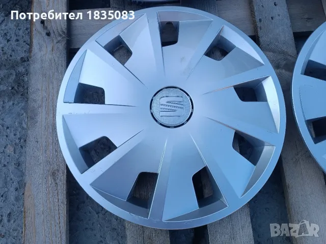 Оригинални тасове Seat 15 цола, снимка 3 - Аксесоари и консумативи - 48811866