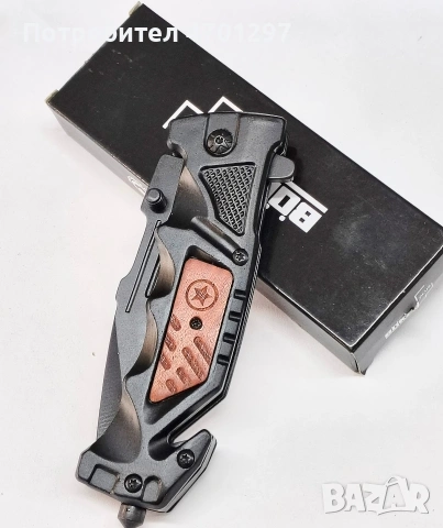 Сгъваем нож Avtomat Kalashnikov 14 - BOKER PLUS , снимка 5 - Ножове - 53200566