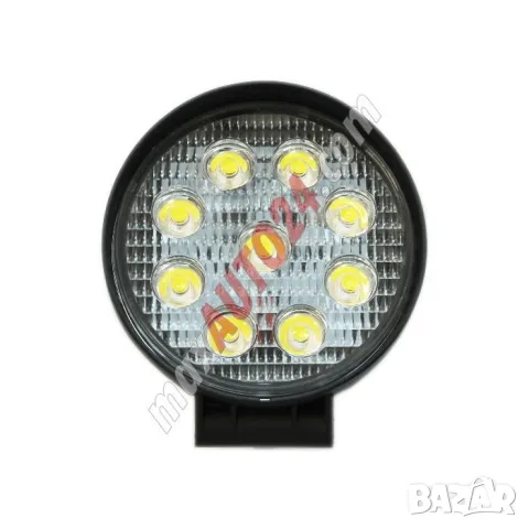 Кръгъл LED прожектор 27 W 112 mm, снимка 5 - Аксесоари и консумативи - 55864143