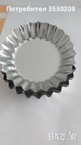 формички метални, за сладки, кексчета, мъфини, нови, снимка 6 - Форми - 49857742