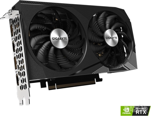 НОВА! Геймърска Видеокарта Gigabyte GeForce RTX 3060 WINDFORCE OC 12GB – Rev. 2.0, снимка 3 - Видеокарти - 52680847