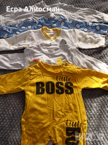 Бебешки бодита с  дълъг ръкав 